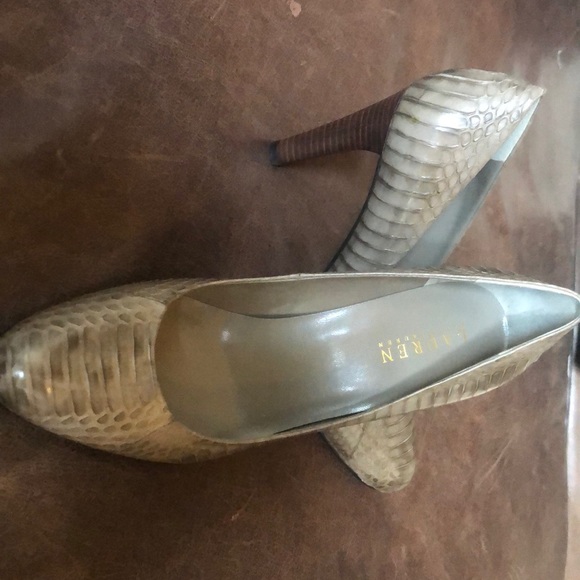 Ralph Lauren snakeskin heels - New/never worn - Picture 4 of 7